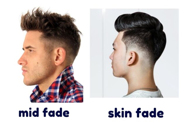 Skin Fade Vs Mid Fade: What’s The Difference? [Pics] • Ready Sleek