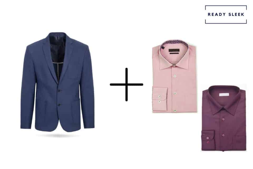 What Color Shirt Goes With A Blue Blazer Or Sport Coat? • Ready Sleek