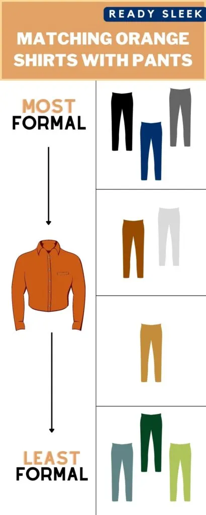 What color shirt goes with orange pants  Quora