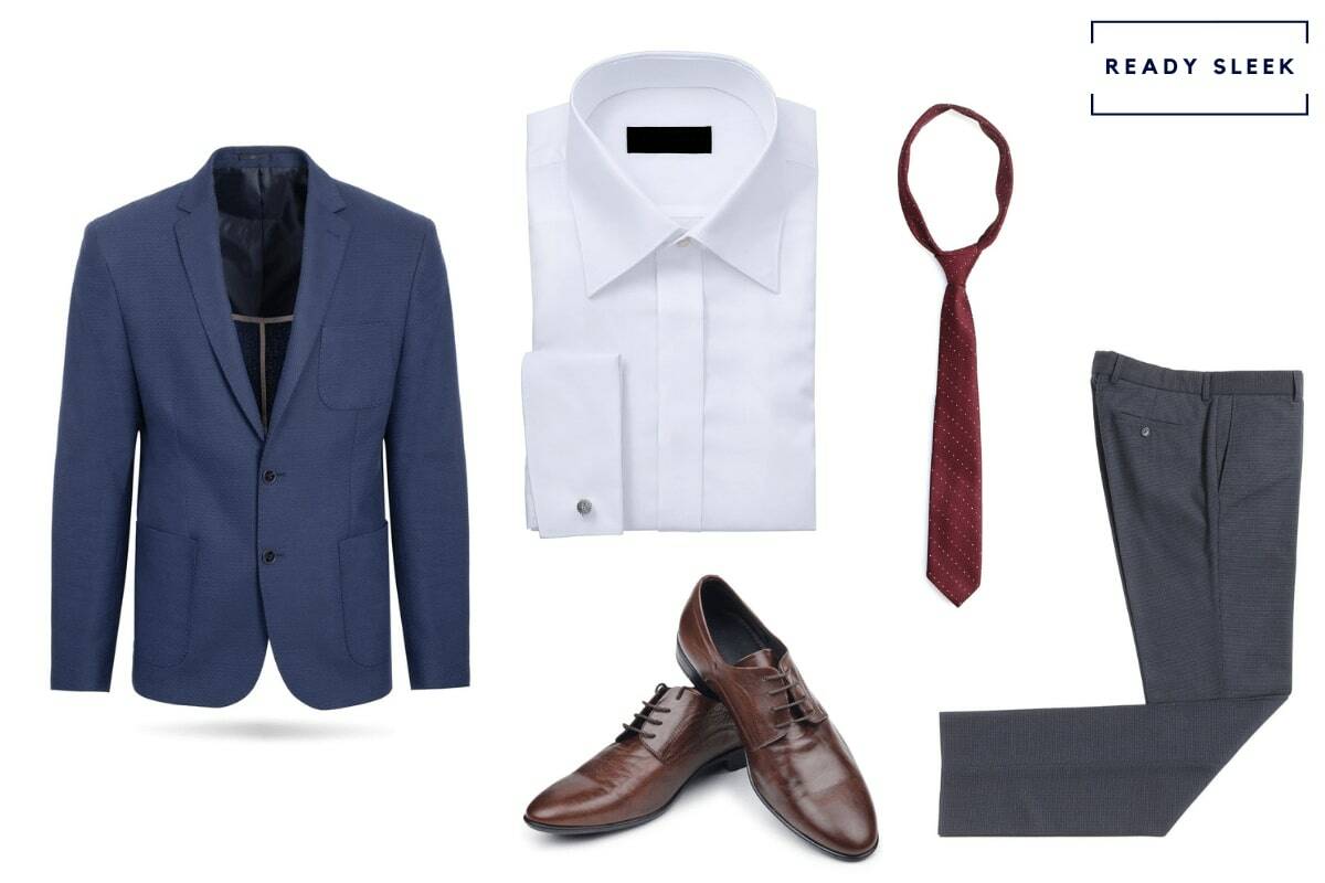 grey jacket grey waistcoatcontrast collar shirt white trousers brown  belt brown suede shoes and a subtle watch  Mens fashion white Mens  outfits Stylish men