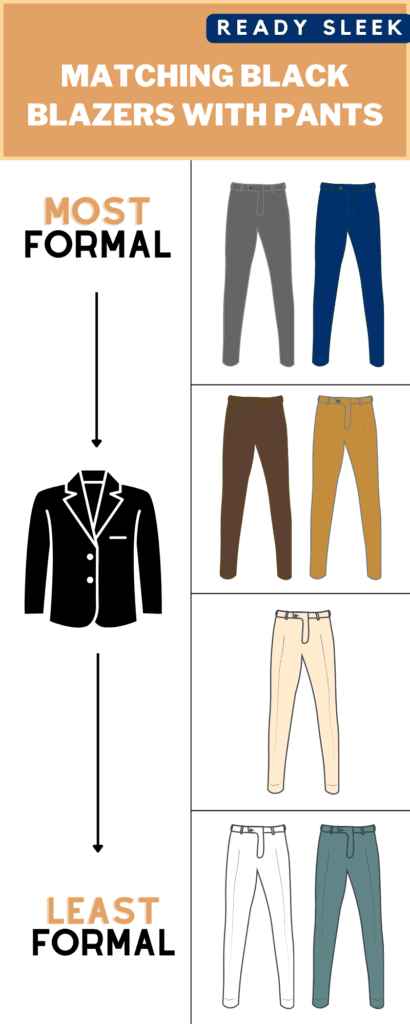 What Color Blazer Goes With Black Pants? (Pics) • Ready Sleek
