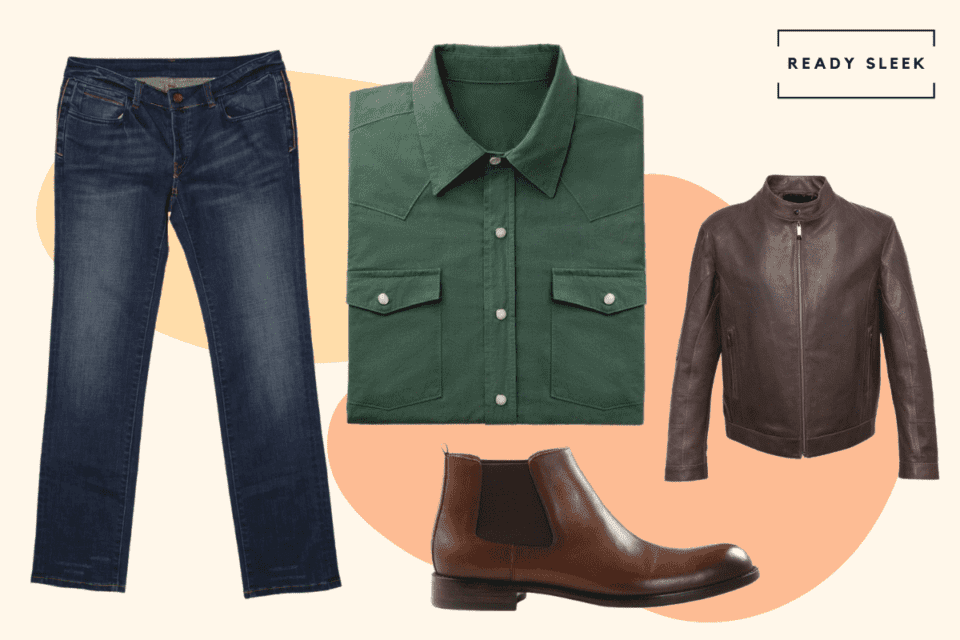 how-to-easily-wear-a-green-shirt-with-blue-jeans-ready-sleek